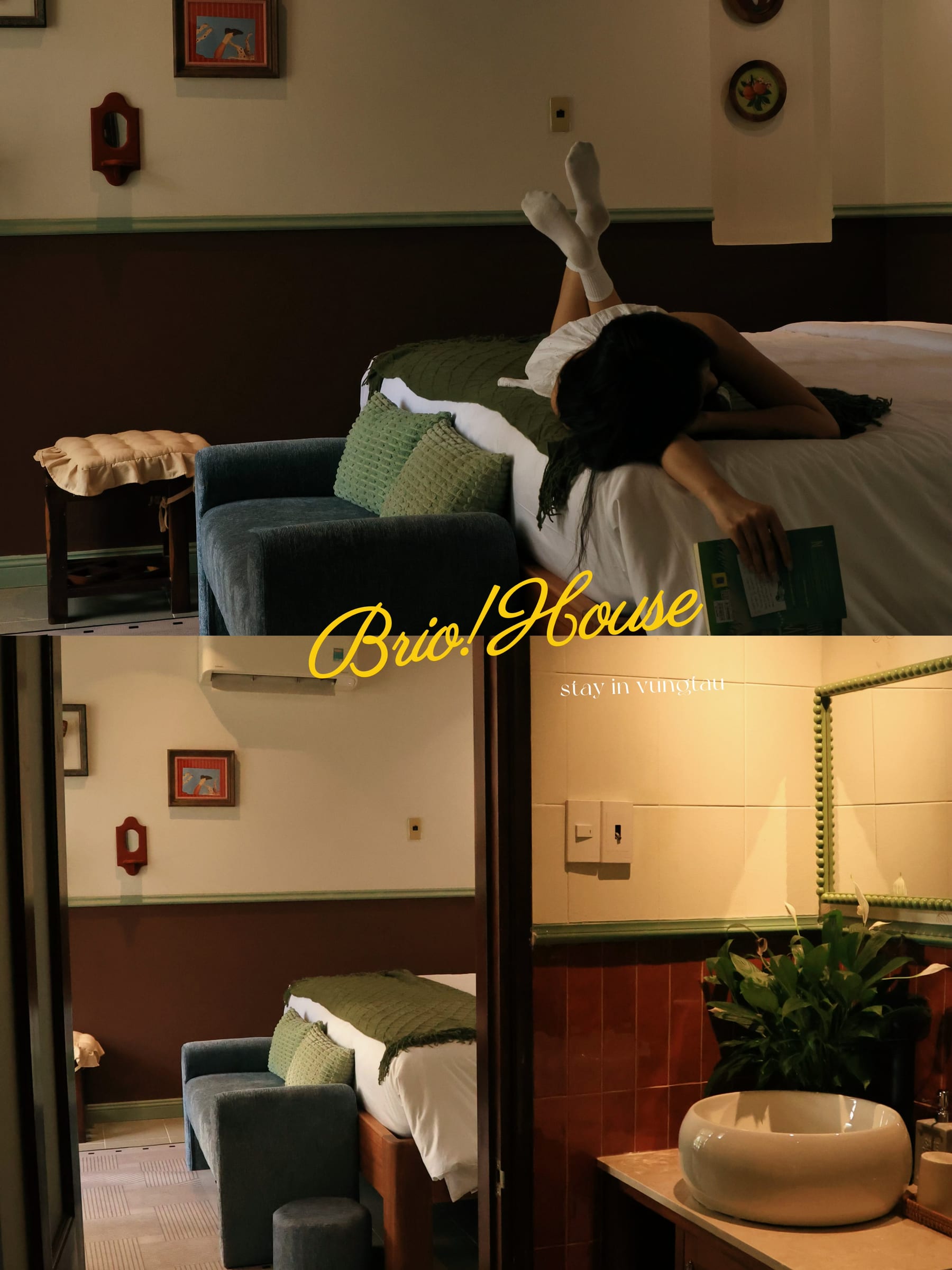 Bảng ảnh phòng ngủ BRIO House